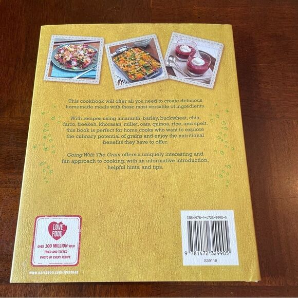 Going with the Grain Cookbook New Cooking Book Recipes Quinoa Farro Spelt Chia.. - Picture 2 of 6